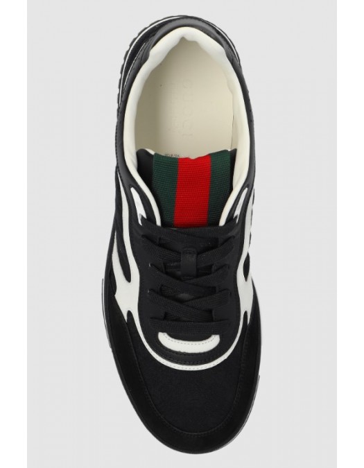 Sneakers GUCCI, BLACK Sneakers 'RE-WEB' - 787476AADHW1077 Sneakers GUCCI, BLACK Sneakers 'RE-WEB' - 787476AADHW1077