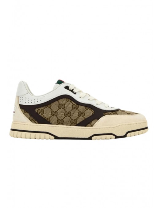 Sneakers GUCCI, GG Supreme Re-Web sneakers Beige Brown Man - 787476AADHW9568