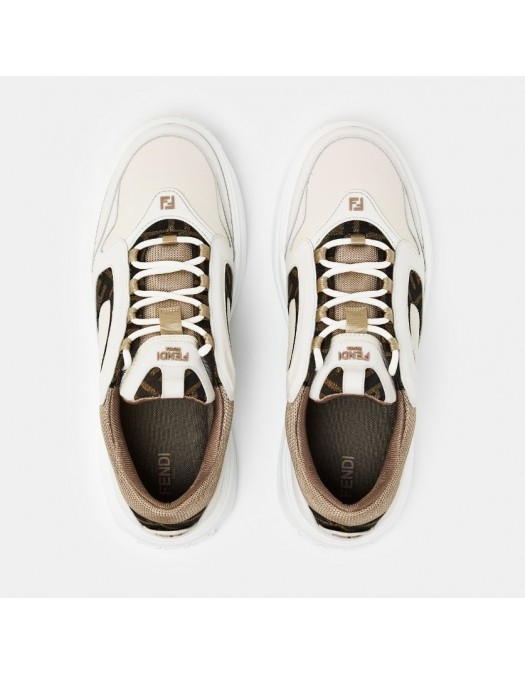 Sneakers FENDI,Force Low Trainers,White - 7E1728AU20F1RSR