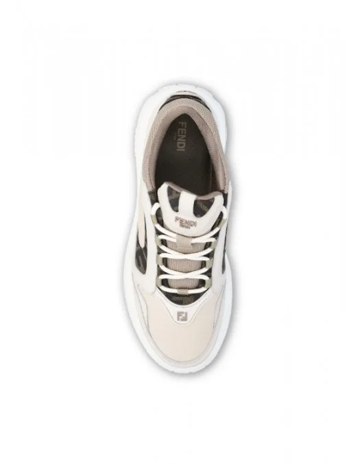 Sneakers FENDI,Force Low Trainers,White - 7E1728AU20F1RSR