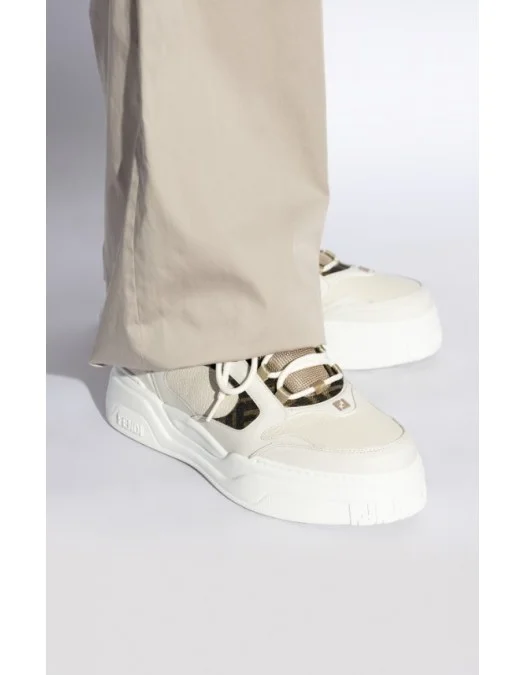 Sneakers FENDI,Force Low Trainers,White - 7E1728AU20F1RSR