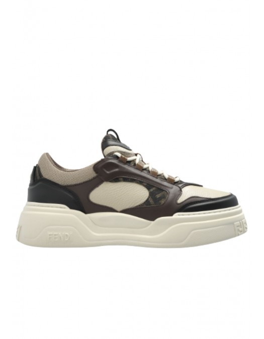Sneakers FENDI,Beige Sports shoes "Force" - 7E1728AU20F1T29
