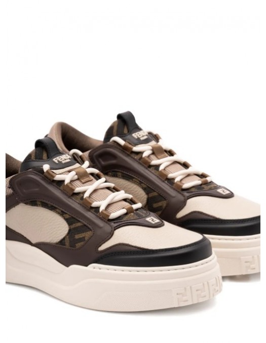 Sneakers FENDI,Beige Sports shoes "Force" - 7E1728AU20F1T29 Sneakers FENDI,Beige Sports shoes "Force" - 7E1728AU20F1T29