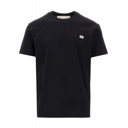 Tricou Valentino, with VLogo Patch, Regular Fit Tricou Valentino, with VLogo Patch, Regular Fit