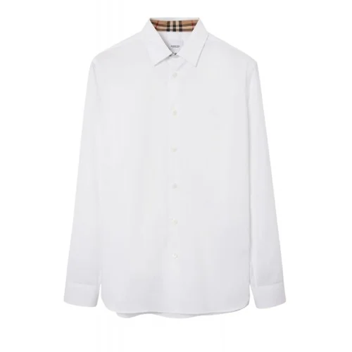 Camasa BURBERRY,Vintage check ,Regular White