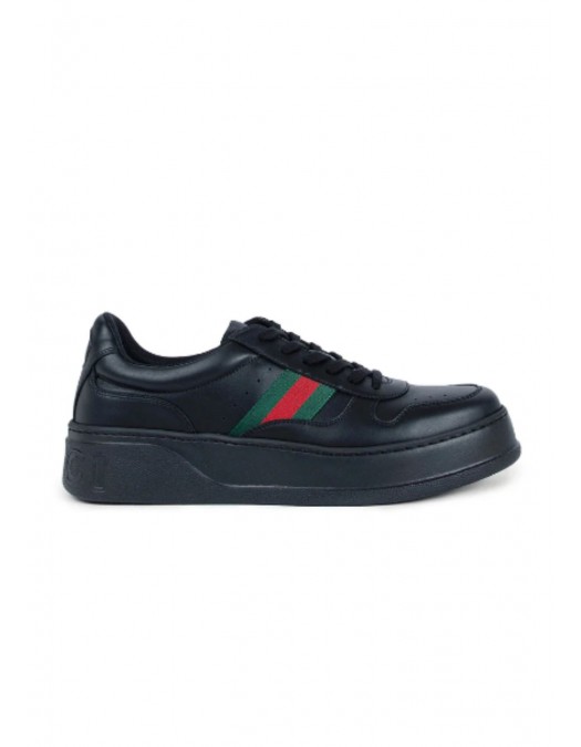 Sneakers GUCCI, Chunky web sneakers, Black - 848317UPG401072