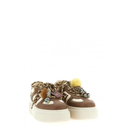 Sneakers Fendi Match sneaker Brown
