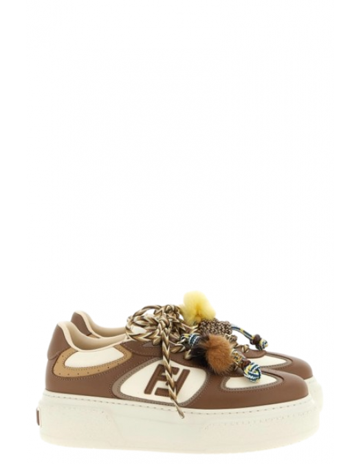 Sneakers Fendi Match sneaker Brown - 8E8721AY9NF1TO6 Sneakers Fendi Match sneaker Brown - 8E8721AY9NF1TO6