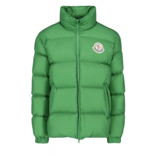 GEACA MONCLER, Citala, High Neck Cropped Down, Green GEACA MONCLER, Citala, High Neck Cropped Down, Green