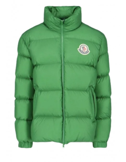 GEACA MONCLER, Citala, High Neck Cropped Down, Green - 911A000745396L86W GEACA MONCLER, Citala, High Neck Cropped Down, Green - 911A000745396L86W