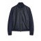 GEACA PAL ZILERI, Lambskin Bomber, Lightly Padded, Navy Blue