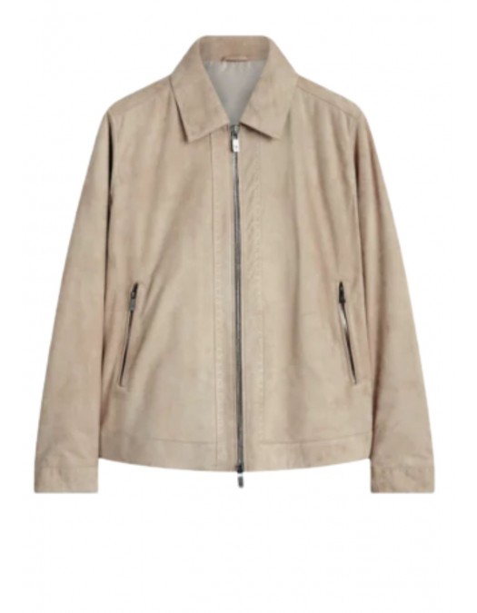 GEACA PAL ZILERI, Suede, Classic, Light Brown - 9A36PP206PL28537 GEACA PAL ZILERI, Suede, Classic, Light Brown - 9A36PP206PL28537