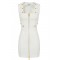 Rochie ELISABETTA FRANCHI, Dress in bi-elastic fabric with jewel buttons