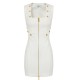 Rochie ELISABETTA FRANCHI, Dress in bi-elastic fabric with jewel buttons - AB80057E2360 Rochie ELISABETTA FRANCHI, Dress in bi-elastic fabric with jewel buttons - AB80057E2360