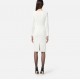 ROCHIE ELISABETTA FRANCHI, Dress in lightweight crêpe fabric with jewel chain - AB80557E2360 ROCHIE ELISABETTA FRANCHI, Dress in lightweight crêpe fabric with jewel chain - AB80557E2360