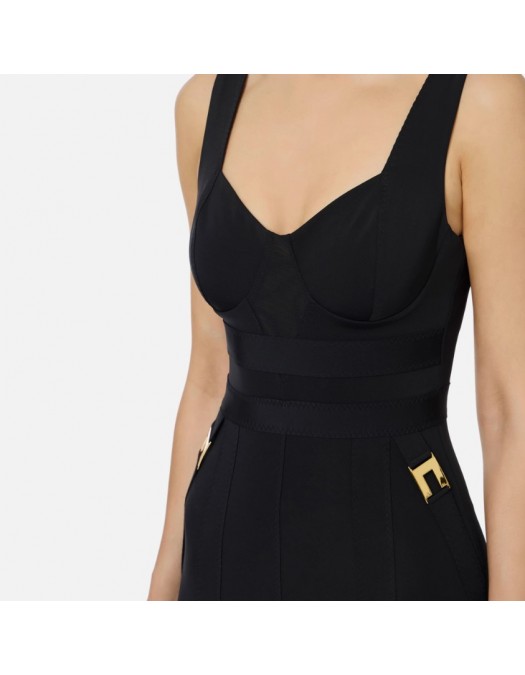 Rochie ELISABETTA FRANCHI, Bustier dress in bi-elastic fabric - AB81056E2110 Rochie ELISABETTA FRANCHI, Bustier dress in bi-elastic fabric - AB81056E2110