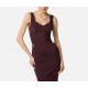 Rochie ELISABETTA FRANCHI, Bustier dress in bi-elastic fabric Merlot - AB81056E2EA4 Rochie ELISABETTA FRANCHI, Bustier dress in bi-elastic fabric Merlot - AB81056E2EA4