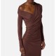 ROCHIE ELISABETTA FRANCHI, Jersey dress with jewel buttons,SLim - AB82257E2EA3