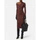 ROCHIE ELISABETTA FRANCHI, Jersey dress with jewel buttons,SLim - AB82257E2EA3