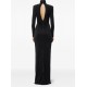 ROCHIE ELISABETTA FRANCHI, Draped high-neck maxi dress - ABR0656E2110