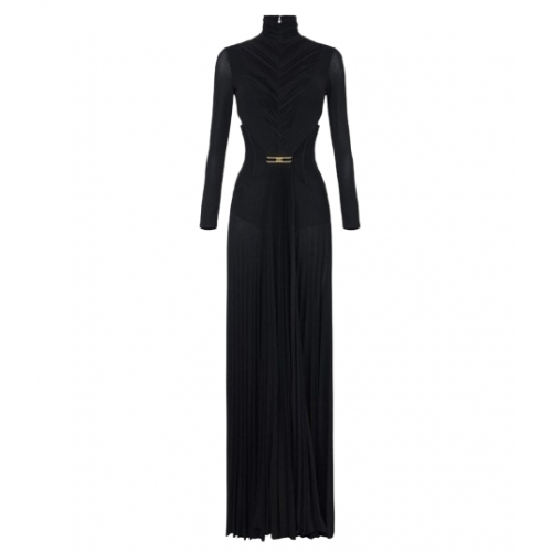 ROCHIE ELISABETTA FRANCHI,Red Carpet lurex jersey dress