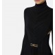 ROCHIE ELISABETTA FRANCHI,Red Carpet lurex jersey dress - ABR1256E2110