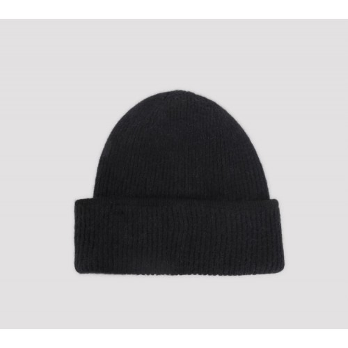 Caciula  JACQUEMUS,The Gros Grain beanie, Black Caciula  JACQUEMUS,The Gros Grain beanie, Black