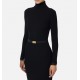 Rochie ELISABETTA FRANCHI,Dress in ribbed knit fabric with belt - AM07B56E2110 Rochie ELISABETTA FRANCHI,Dress in ribbed knit fabric with belt - AM07B56E2110