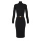 Rochie ELISABETTA FRANCHI,Dress in ribbed knit fabric with belt - AM07B56E2110 Rochie ELISABETTA FRANCHI,Dress in ribbed knit fabric with belt - AM07B56E2110