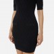 Rochie ELISABETTA FRANCHI ,Mini dress in knit fabric with diamonds - AM20B56E2110 Rochie ELISABETTA FRANCHI ,Mini dress in knit fabric with diamonds - AM20B56E2110