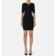 Rochie ELISABETTA FRANCHI ,Mini dress in knit fabric with diamonds - AM20B56E2110 Rochie ELISABETTA FRANCHI ,Mini dress in knit fabric with diamonds - AM20B56E2110
