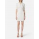 Rochie ELISABETTA FRANCHI ,Mini dress in knit fabric with diamonds White - AM20B56E2360 Rochie ELISABETTA FRANCHI ,Mini dress in knit fabric with diamonds White - AM20B56E2360