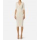 Rochie ELISABETTA FRANCHI ,Knit dress with jewel details - AM26S57E2DZ9