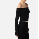 ROCHIE ELISABETTA FRANCHI,Red Carpet chenille dress with belt - AM34S57E2110