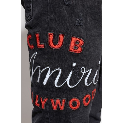 Jeans AMIRI,  BLACK ‘Slim’ jeans with logo Jeans AMIRI,  BLACK ‘Slim’ jeans with logo