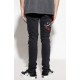 Jeans AMIRI,  BLACK ‘Slim’ jeans with logo - AMDNSY1168DUSKBLACK