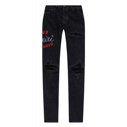 Jeans AMIRI,  BLACK ‘Slim’ jeans with logo Jeans AMIRI,  BLACK ‘Slim’ jeans with logo
