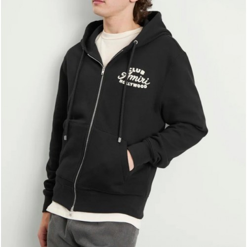 Hanorac AMIRI,Club Amiri Zip Hoodie Hanorac AMIRI,Club Amiri Zip Hoodie