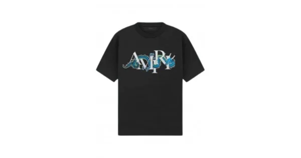 TRICOU AMIRI, Cny Dragon Tee, Black - AMJYTE1004BLACK - Capodopera12
