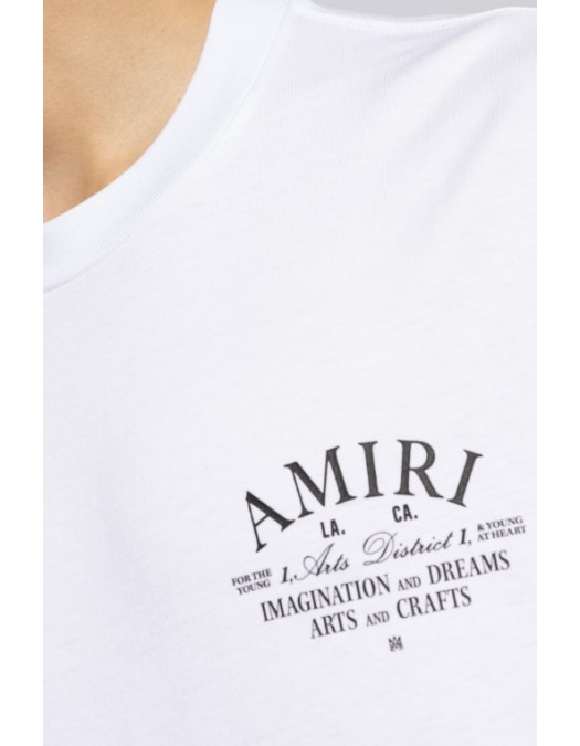 TRICOU AMIRI,Amiri WHITE Printed T-shirt - AMJYTE1071BLACK