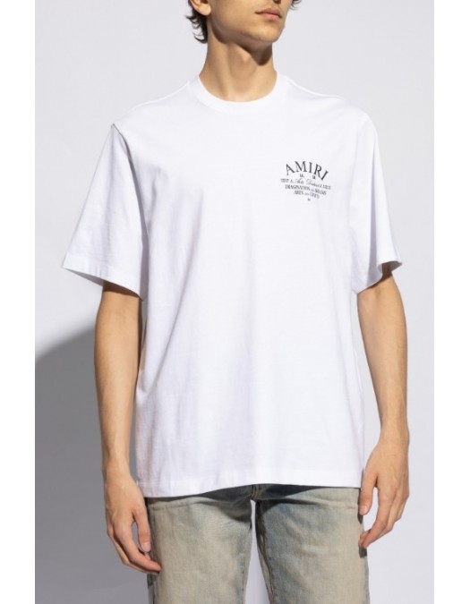 TRICOU AMIRI,Amiri WHITE Printed T-shirt - AMJYTE1071BLACK