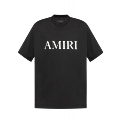 TRICOU AMIRI, Design Logo White, Black TRICOU AMIRI, Design Logo White, Black