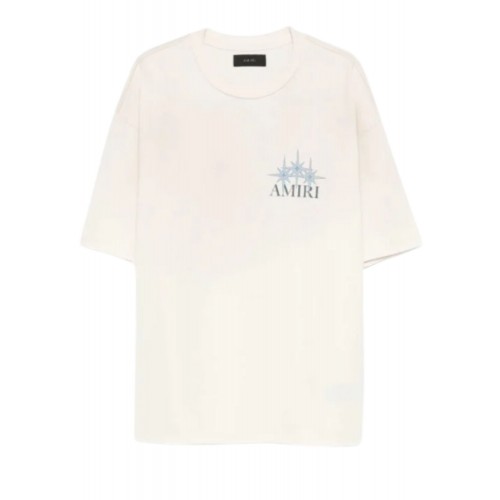 TRICOU AMIRI, Starbust Print, Light Beige TRICOU AMIRI, Starbust Print, Light Beige