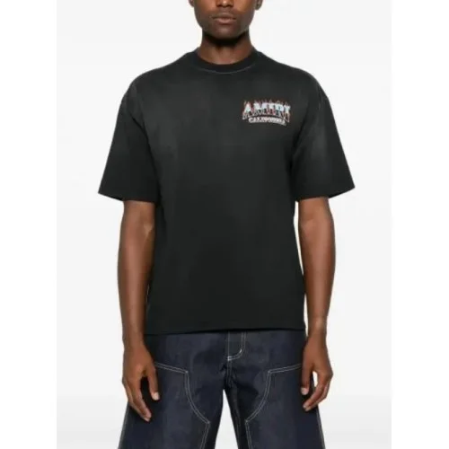 Tricou AMIRI, New black crew neck short sleeves logo print