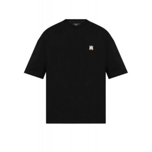TRICOU AMIRI, Classic, Little Logo, Simple, Black TRICOU AMIRI, Classic, Little Logo, Simple, Black