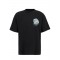 TRICOU AMIRI,Black Oversized Hotel Print T-Shirt