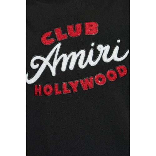 TRICOU AMIRI,Amiri BLACK T-shirt with logo TRICOU AMIRI,Amiri BLACK T-shirt with logo