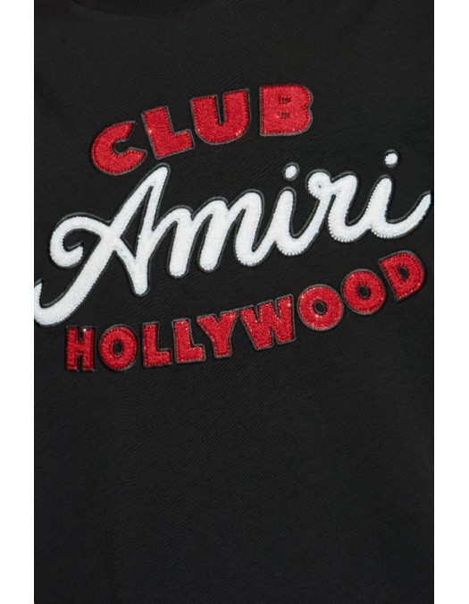 TRICOU AMIRI,Amiri BLACK T-shirt with logo - AMJYTE1243BLACK