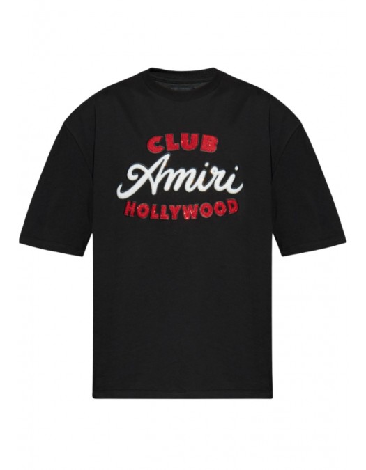 TRICOU AMIRI,Amiri BLACK T-shirt with logo - AMJYTE1243BLACK