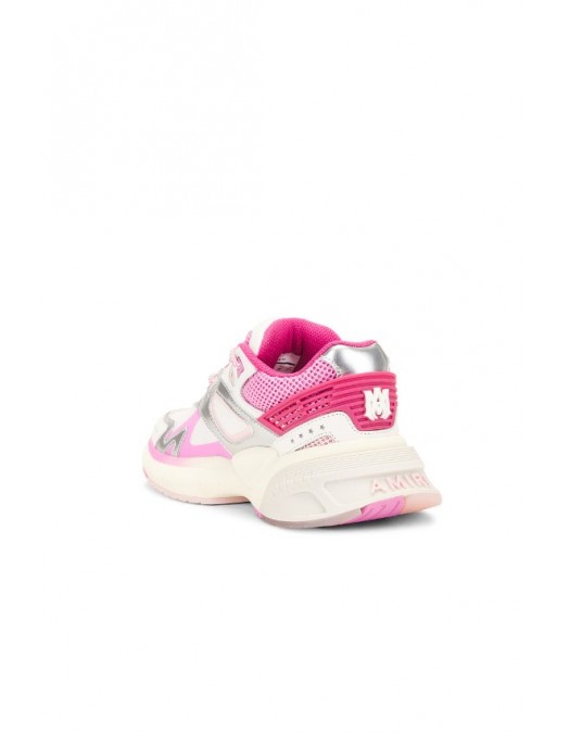 Sneakers AMIRI, MA, Runner, Fuchsia Pink - AWFOSR1027FUCHSIAPINKWHITESILVER